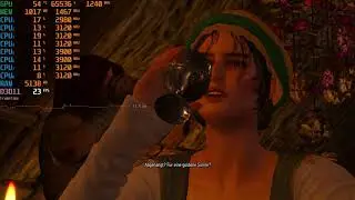 The Witcher 3 Benchmark - Ryzen R5 2400G - (Preset: DX11 / Low - 1080p)