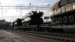 ВЛ80к-743 с военным эшелоном (пл. Ленина)