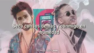 Ozuna Ft. Camilo - "Despeinada" (Letra/Lyrics)