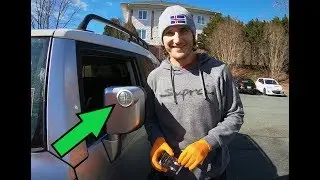 FJ Cruiser Side Mirror LED Upgrade Install