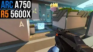 Intel ARC A750 | Valorant | 1080p & 1440p