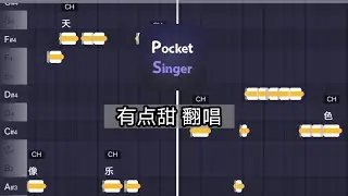 pocket singer 翻唱 《有点甜》