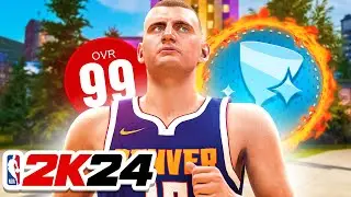 NBA 2K24 BEST Center Build - Unstoppable DEMI-GOD Build