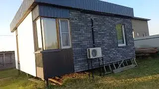 лофт фасад каркасного дома