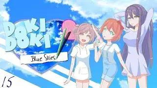 Valentine's with Yuri | Blue Skies (Yuri Route) Episode 15 (DDLC Mod)