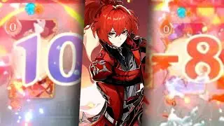 Diluc with bennett and candace buff be like: | Genshin Impact TCG