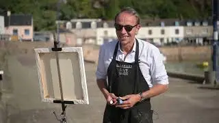 Peindre en extérieur avec des bâtons d'huile extra-fine