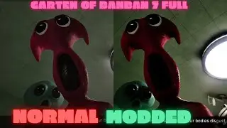 Garten Of Banban 7 Modded Graphics - FULL GAME