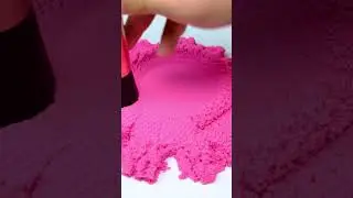 Very Satisfying and Relaxing Kinetic Sand Cutting ASMR 24 #shorts #asmr #satisfying