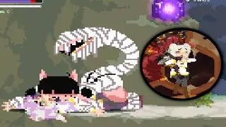 Echidna Wars DX Frireren all animations Stage 2 and 3