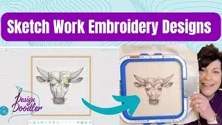 How to Easily Create Sketch Style Embroidery Designs - Design Doodler Software
