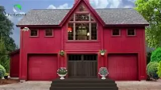 Ступени из ДПК Holzhof - с рисунком под дерево 