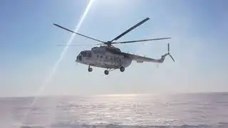 Летим домой на Ми-8 через Гыду в Тазовский ЯНАО