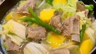 HOW I COOK PORK NILAGA with SWEET POTATOES | NILAGANG BABOY