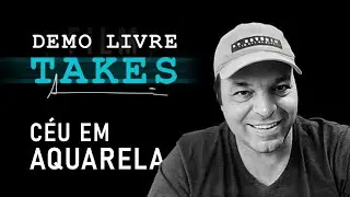 Nós amamos pintar céus com aquarela, veja no TAKES!