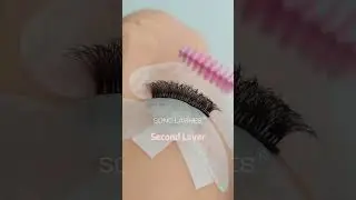 The effect of colored eyelash extensions