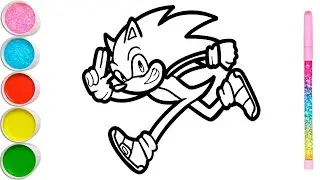 How to draw Sonic | Drawing Tutorial Art