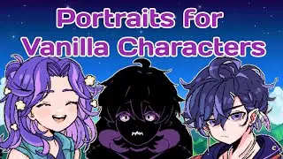 Portraits for Vanilla Characters •|• Stardew Valley Portrait Mod •|• Mobile/PC