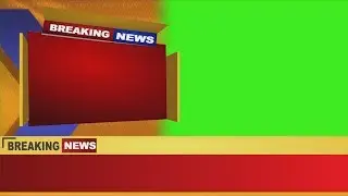 Breaking News Template Beautiful Green Screen For News Channel By Ar Graphics