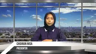 PRAKTIK MEMBACA BERITA TELEVISI OLEH CHOIRUN NISA X BCP 1 BCP61003
