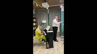 Лодочка - Владимир Бескибалов, Тамара Гришина, piano - Елена Леменкова Таганский 22.05.23г
