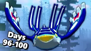 Minecraft Pixelmon Raft - DAY 100 APPEARS (Days 96-100)