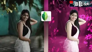 Snapseed Realistic Background Colour Change Tricks | Snapseed Face Smooth Editing Tutorial