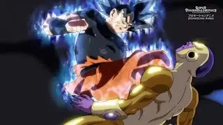 Goku Ultra Instinct vs Golden Frieza ♥️🔥#dragonball #sdbh #vegeta #dbz #dragonballsuper