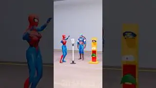BARRY PRISON Challenge: Please Help Spiderman Become A Police Officer To Help Spider Girl #gta