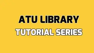 Advanced search using ATU Integrated Library Management System