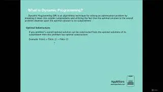 001 What is Dynamic Programming  Overlapping property