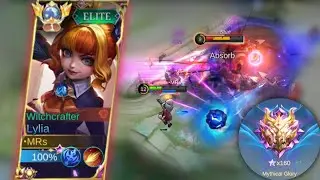PUSH MMR & STAR END OF SEASON 28 | BEST BUILD LYLIA SEASON 28 - Lylia Gameplay