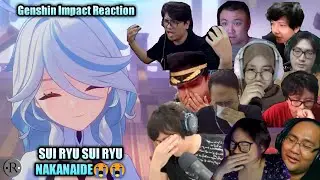 REACTION "Sui Ryu Sui Ryu, Nakanaide" NAGA AIR JANGAN MENANGIS Reaction | Genshin Impact Indonesia