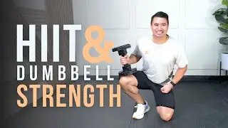 FIERY Full Body Dumbbell HIIT | Strength & Cardio in One Workout - INTENSE Arm Series