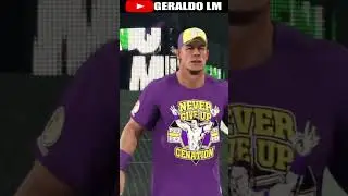 JOHN CENA 2010 PURPLE ATTIRE | WWE2K23