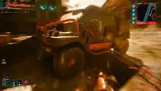 Cyberpunk 2077 RTX 3070 FSR 3 Mod (1080p DLSS Quality, Dogtown)