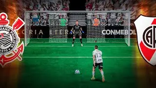 SEMIFINAL LIBERTADORES, CORINTHIANS vs RIVER PLATE, malditos Pênaltis - FIFA 23 MODO CARREIRA (EP43)