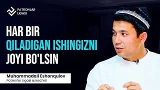 Har bir qiladigan ishingizni joyi bo'lsin