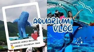 Visiting THE LARGEST AQUARIUM TANK in the World | Guinness World Record 🥇