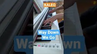 KALEO - Way Down We Go | Verse Pre-Chorus One #music #pianomusic #piano #cover #pianocover #piano