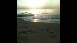 Закат на море
