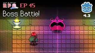 Boss Battle // E45 // Make a 2D Action & Adventure RPG in Godot 4