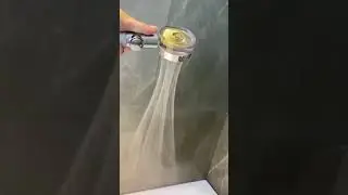 Turbo Fan Spinning High Pressure Shower
