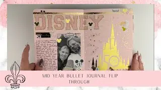 Mid Year Flip Through in my Archer & Olive/Simply Gilded bullet journal!