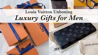 Louis Vuitton Unboxing | Luxury Gifts for Men | Zippy Wallet | Business Card Holder | Glasses