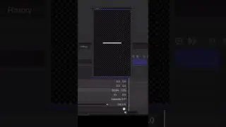 #shorts How to draw & stretch straight lines in your videos in Hitfilm Express
