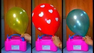 Very Satisfying Popping & Inflating Balloons