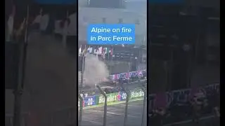 Alpine on fire 🔥