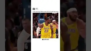 LeBron cooking people with this weak move #shorts