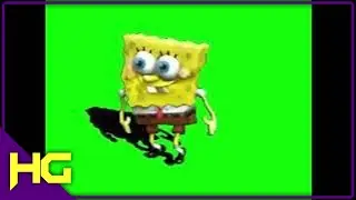 SpongeBob Dancing For A Minute Greenscreen